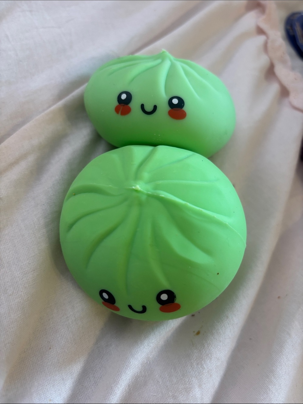 Cute Green Squishy Dumpling Toy Set - Kids Toys